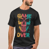 Game Over Skull  Tシャツ (正面)