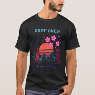 GAME OVER – Tokyo Neon Sunset Tシャツ