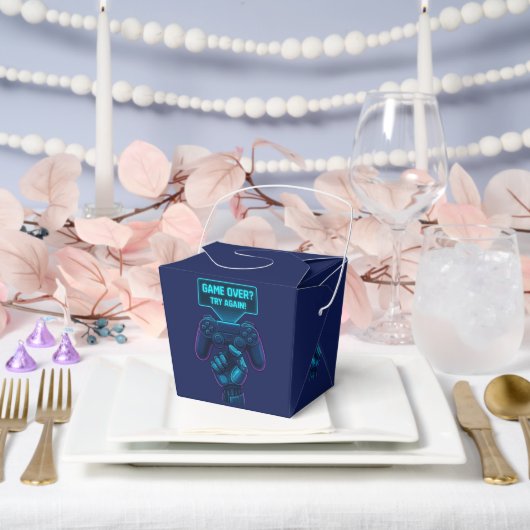 Game Over? Try Again! Gamer Favor Box フェイバーボックス (ウェディング)