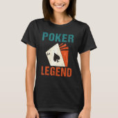Game Playing Cards Poker Legend Tシャツ (正面)