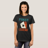 Game Playing Cards Poker Legend Tシャツ (正面フル)