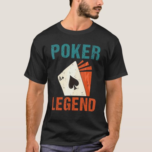 Game Playing Cards Poker Legend Tシャツ (正面)