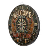 Game Room Dartboard Rustic Pub Bar Decor ダーツボード (正面右)