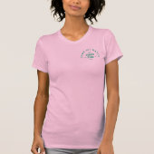Game Set Match アプレテニスクラブ オーダーメイド ピンク Tシャツ (正面)