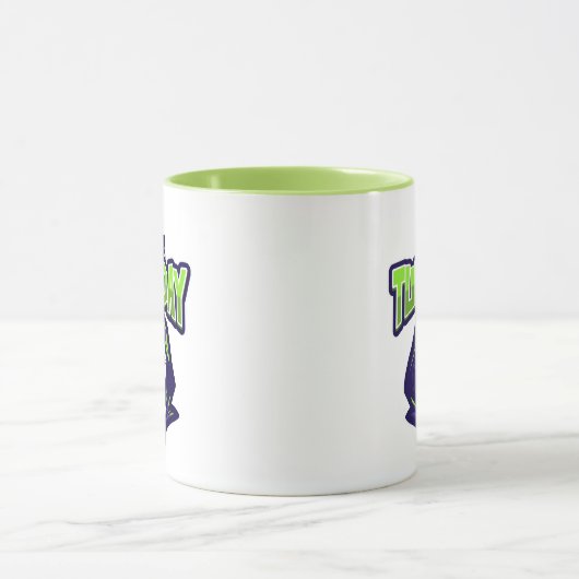 Game Tuesday is on - in green マグカップ (中央)