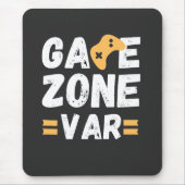 Game Zone VAR Text Design マウスパッド (正面)