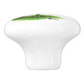 Gamecock: 濃い赤 セラミックノブ (側面)