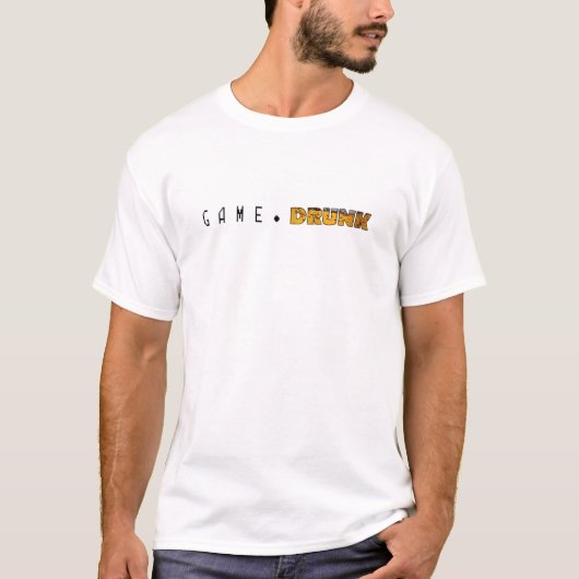 GameDrunkのTシャツ Tシャツ (正面)