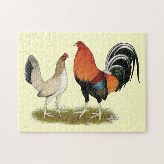 Gamefowl Wheatens ジグソーパズル (横)