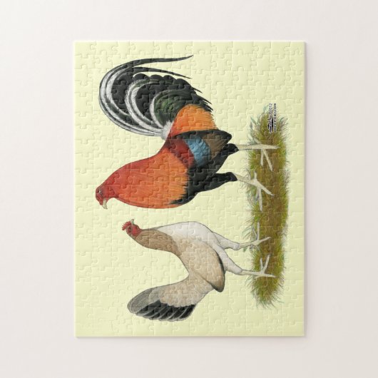 Gamefowl Wheatens ジグソーパズル (縦)