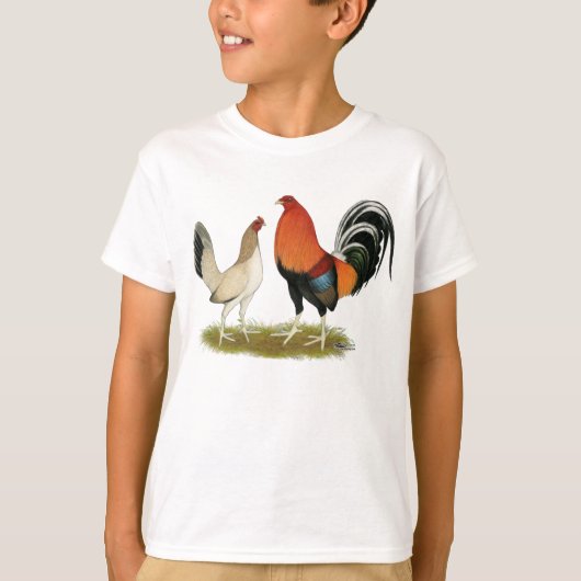 Gamefowl Wheatens Tシャツ (正面)