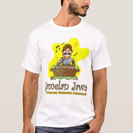 Gamelan Jawa Tシャツ (正面)