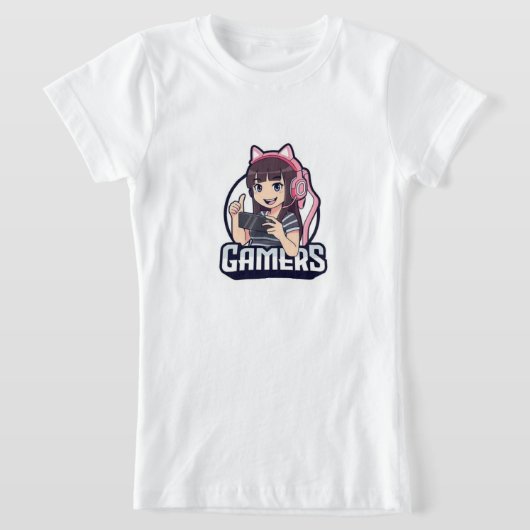 GameOnアパレルスタイルTシャツ Tシャツ (レイダウン)