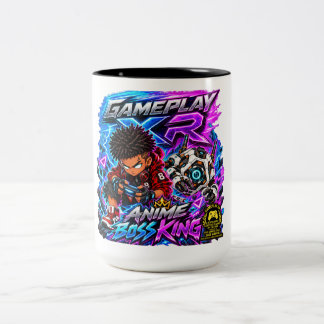 Gameplay XR アニメボスキングゲーマー コーヒーマグ ツートーンマグカップ