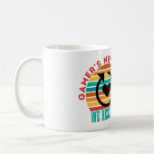 GAMERのNEVER – 再起動 – ゲームやめおたく コーヒーマグカップ (左)