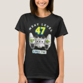 Gamer 47th Birthday Next Level 47 Game Controller  Tシャツ (正面)