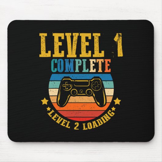 Gamer Birthday Level 1 Complete Level 2 Loading An マウスパッド (正面)