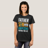 Gamer Bond – Father And Son Game Together  Tシャツ (正面フル)
