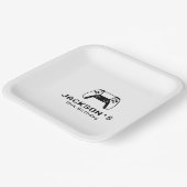 Gamer Boys Simple Modern Birthday Party ペーパープレート (傾斜あり)