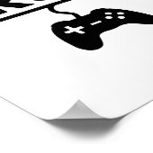 Gamer Bruh Video Games Funny Gaming Men Boys Kids  ポスター (角)