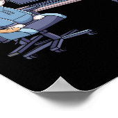 Gamer Cat Squad Funny Meme 1  ポスター (角)