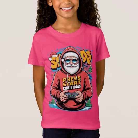 Gamer Christmas Gifts for Console Lovers Tシャツ (正面)