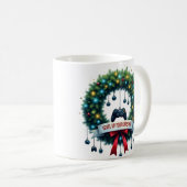 Gamer Christmas Mug コーヒーマグカップ (正面右)