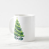 Gamer Christmas Mug コーヒーマグカップ (正面左)