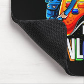 Gamer Ck To School Gamepad 4th Fourth Grade Level  マウスパッド (コーナー)