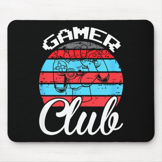 Gamer Club Funny Gaming Quotes Gift For Players  マウスパッド (正面)