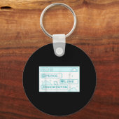 Gamer Computer Geek Pc Nerd Cool Peace Love Badmin キーホルダー (正面)