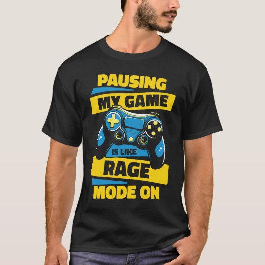 Gamer Controller Gaming Video Games Tシャツ (正面)