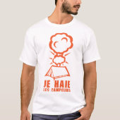 gamer costume cravate manette tシャツ (正面)