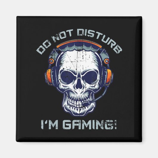 Gamer - Do Not Disturb I'm Gaming - Gaming Gift  マグネット (正面)