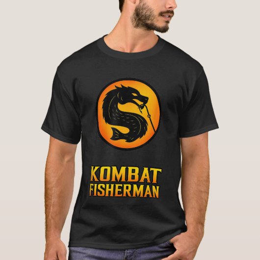 Gamer Fish Salmon Fishing Combat Fisherman friends Tシャツ (正面)