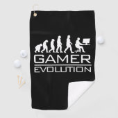 Gamer Gift | Gamer Evolution ゴルフタオル (インサイチュ)