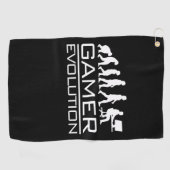 Gamer Gift | Gamer Evolution ゴルフタオル (横)