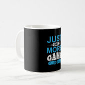 Gamer Gift Just One More Game コーヒーマグカップ (正面左)