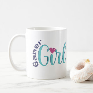 Gamer Girl Coffee Mug - Cute Gaming Gift コーヒーマグカップ