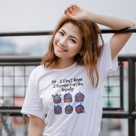 Gamer Girl I Don’t Rage Kawaii Gaming Humor Tシャツ