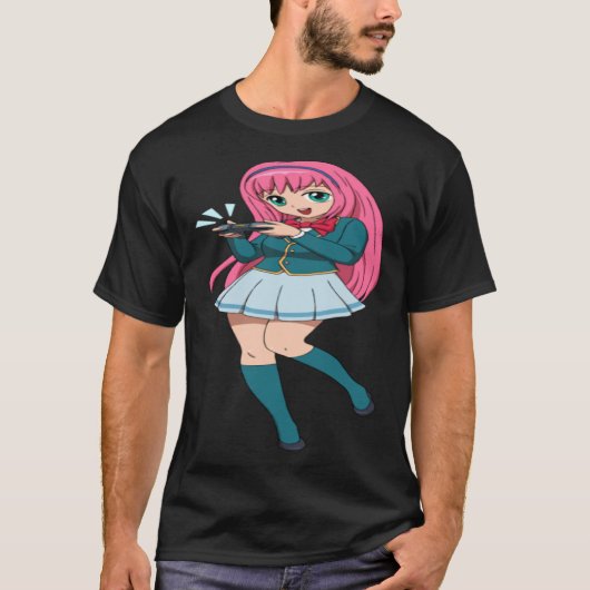 Gamer Girl Tシャツ (正面)