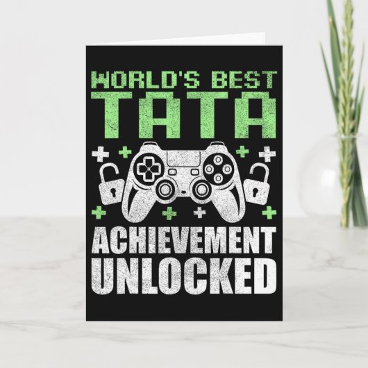 Gamer Grandpa Fathers Day  カード (正面)