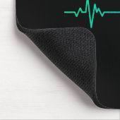 Gamer Heartbeat Cool Video Game Controller For Ner マウスパッド (コーナー)