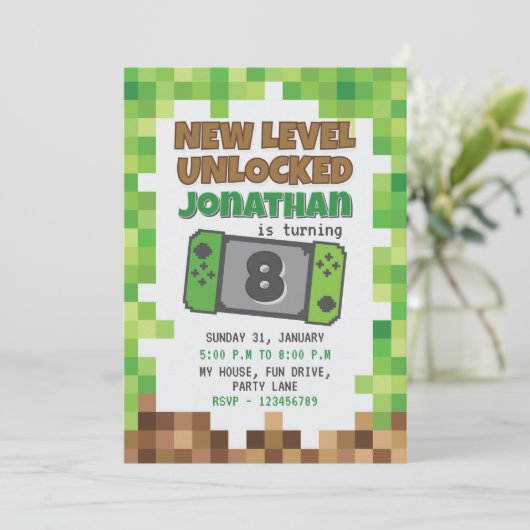 GAMER INVITATION 招待状 (スタンド正面)