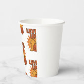 Gamer Level  Up Men T-shirt women Jean Jacket 紙コップ (左)