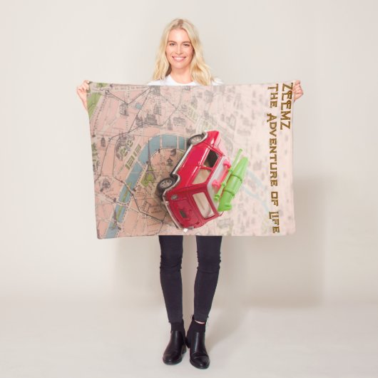 Gamer Life Adventure with Zeemz TTRPG Tabletop フリースブランケット (インサイチュ)