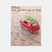 Gamer Life Adventure with Zeemz TTRPG Tabletop フリースブランケット (正面)