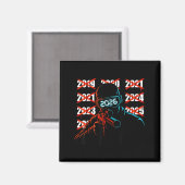 Gamer New Year's Eve 2026 Will Be My Year Gaming M マグネット (正面/裏面)