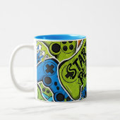 Gamer Pattern Coffee Mug ツートーンマグカップ (左)