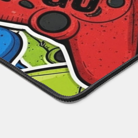 Gamer Pattern Desk Mat デスクマット (コーナー)